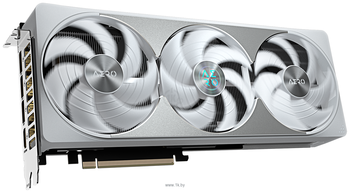 Фотографии GigaByte GeForce RTX 5080 Aero OC SFF 16G (GV-N5080AERO OC-16GD)