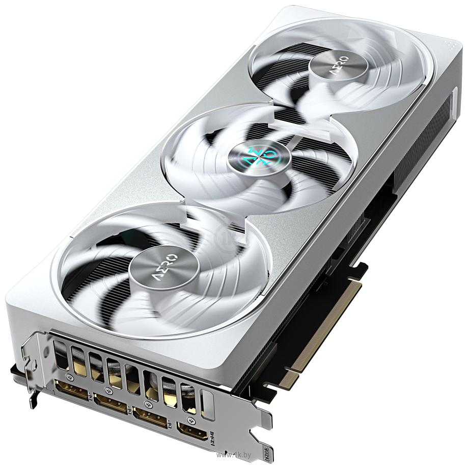 Фотографии GigaByte GeForce RTX 5080 Aero OC SFF 16G (GV-N5080AERO OC-16GD)