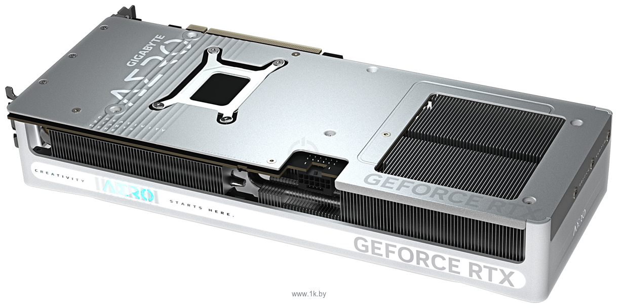 Фотографии GigaByte GeForce RTX 5080 Aero OC SFF 16G (GV-N5080AERO OC-16GD)