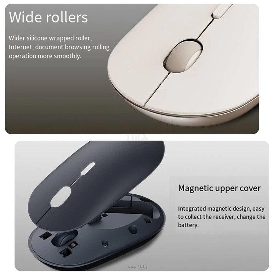 Фотографии Xiaomi Portable Mouse 3 XMBXSB01YM black, китайская версия