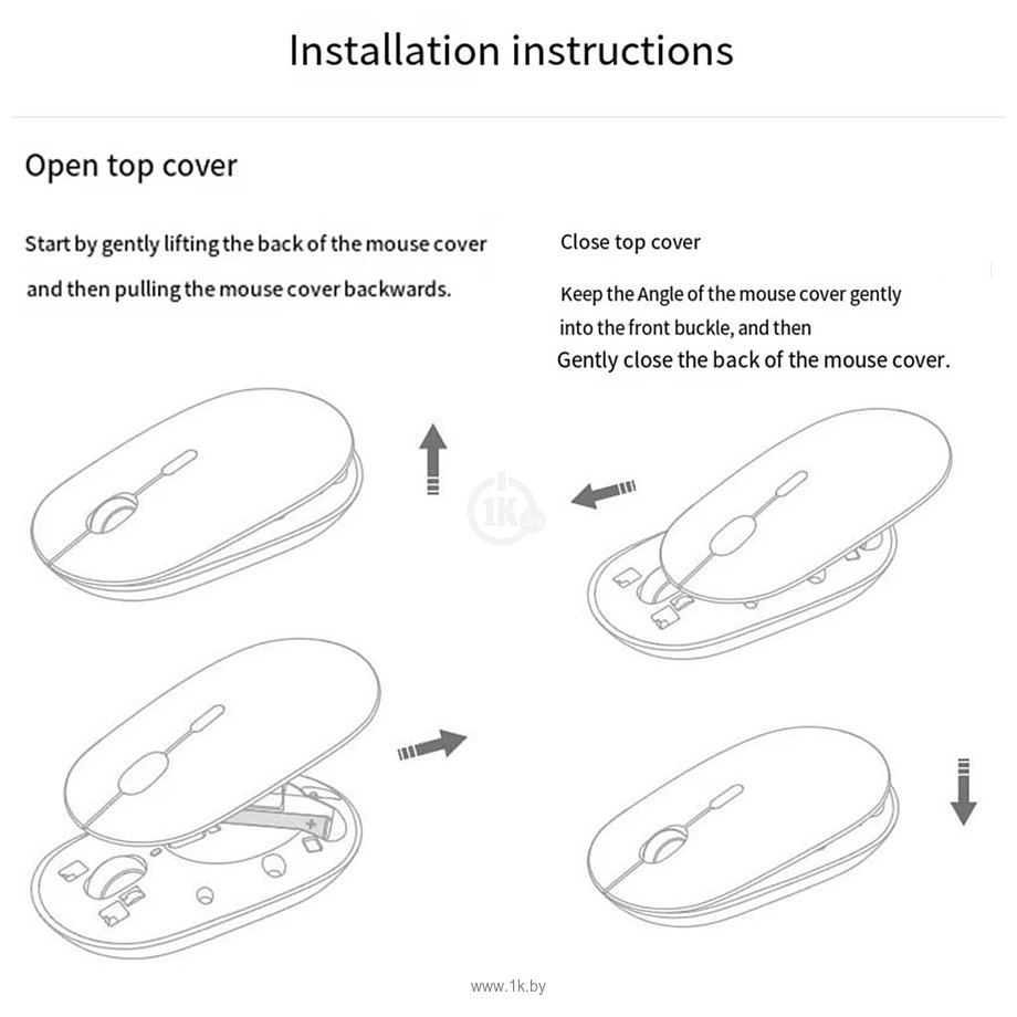 Фотографии Xiaomi Portable Mouse 3 XMBXSB01YM black, китайская версия
