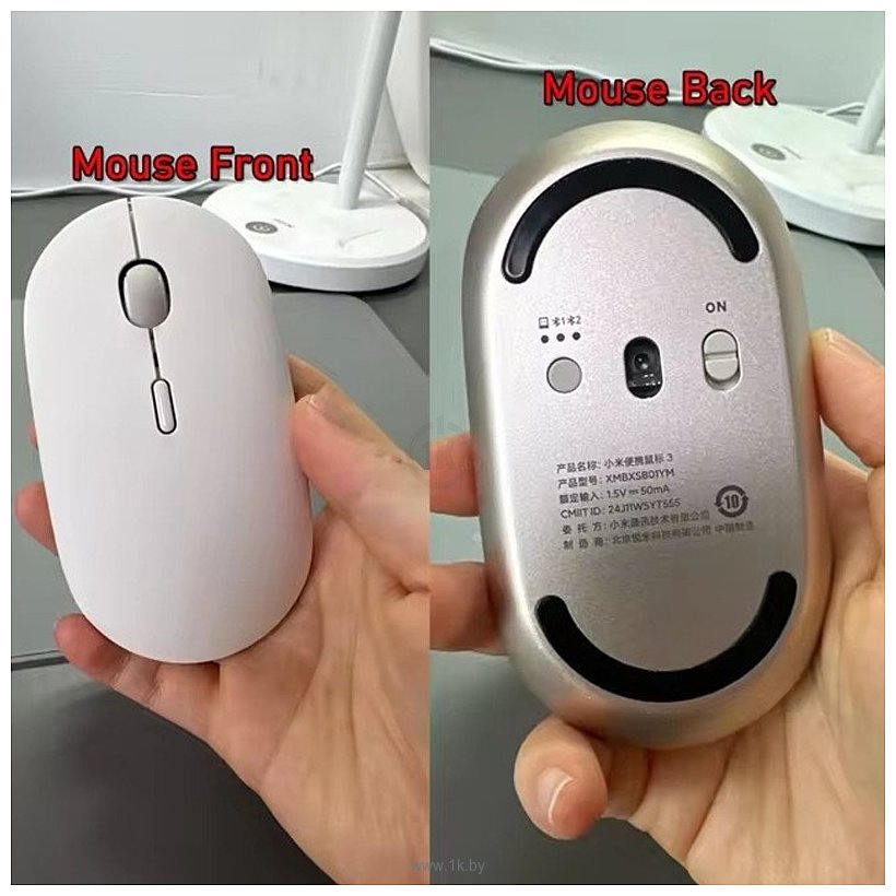 Фотографии Xiaomi Portable Mouse 3 XMBXSB01YM black, китайская версия
