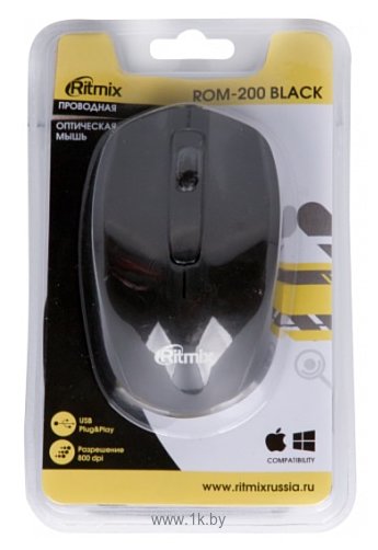 Фотографии Ritmix ROM-200 black USB