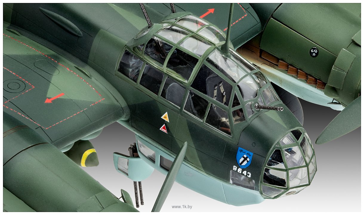 Фотографии Revell 03935 Немецкий бомбардировщик Junkers Ju88 A-4