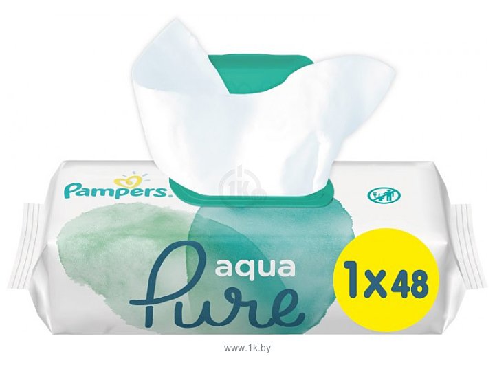 Фотографии Pampers Aqua Pure (48шт)