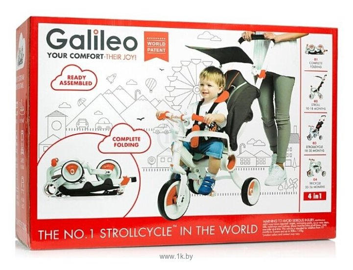 Фотографии Galileo Strollcycle 4 в 1