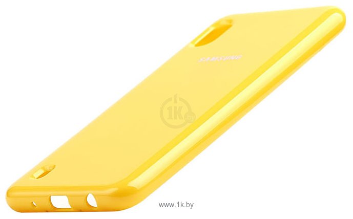 Фотографии EXPERTS Jelly Tpu 2mm для Samsung Galaxy A10 (желтый)