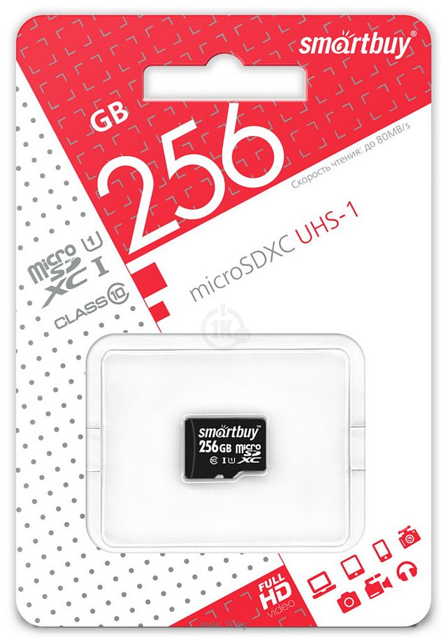 Фотографии SmartBuy microSDXC SB256GBSDCL10-00 256GB
