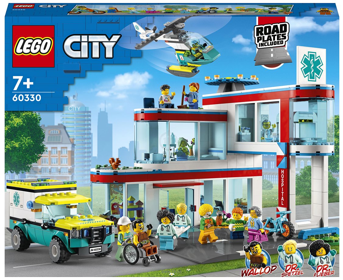 Фотографии LEGO City 60330 Больница