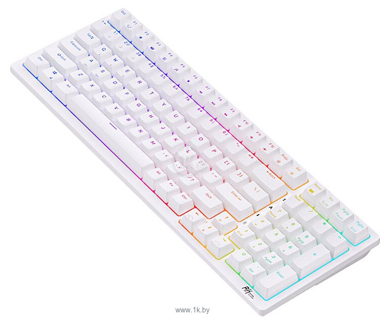 Фотографии Royal Kludge RK98 RGB white, RK Brown