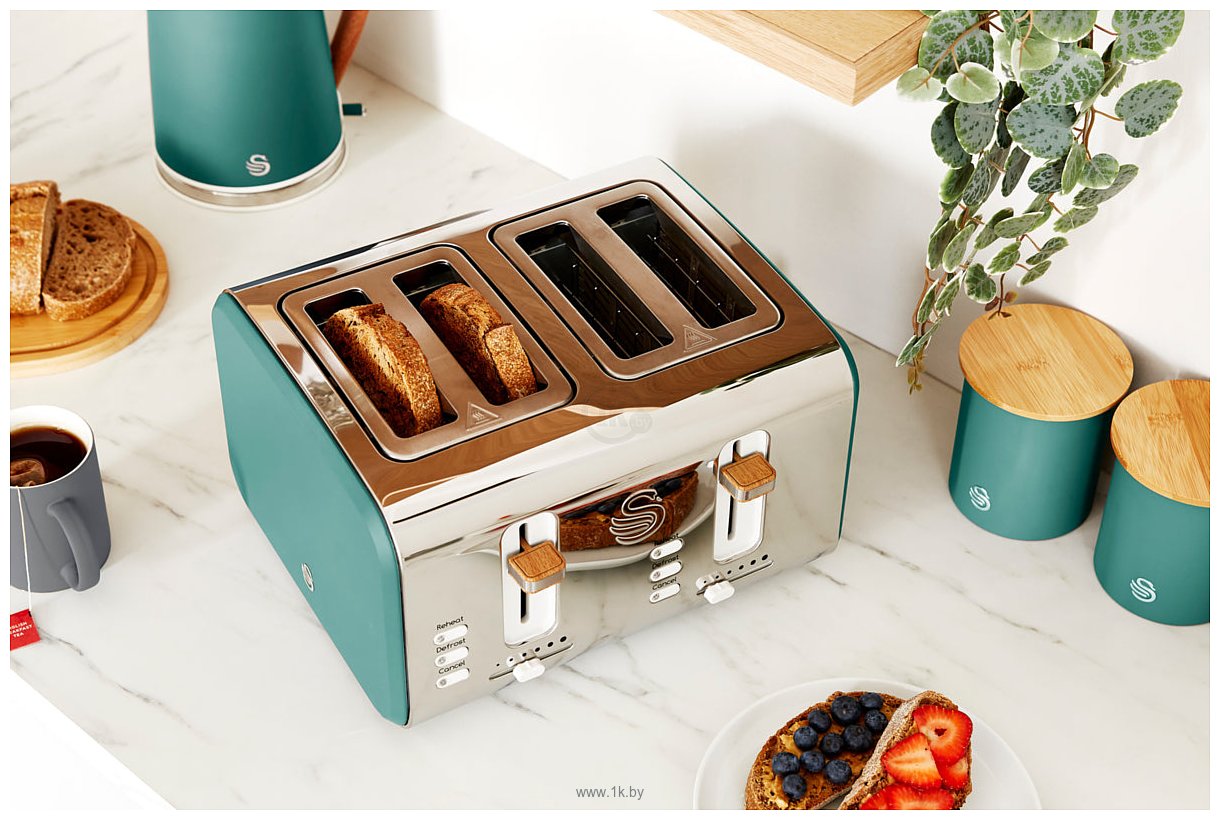 Фотографии Swan Nordic Style Toaster ST14620GREN