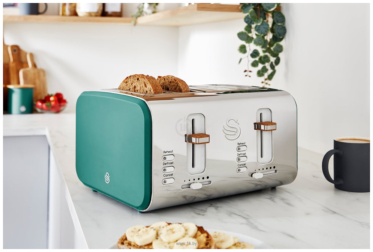 Фотографии Swan Nordic Style Toaster ST14620GREN