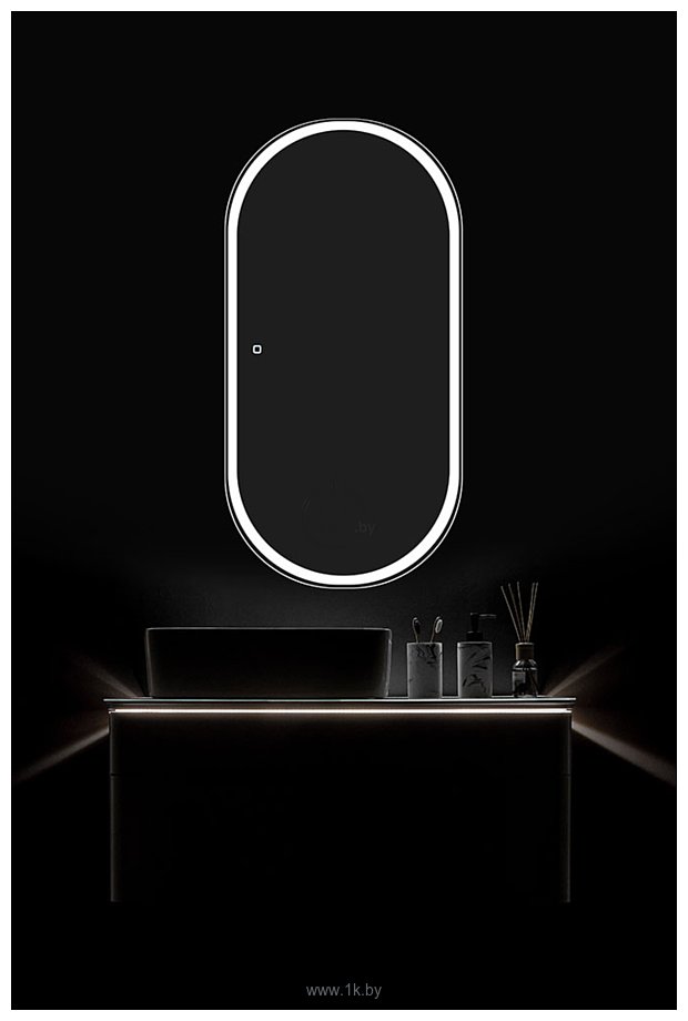 Фотографии Silver Mirrors  Soho-Black 500x1000 LED-00002613