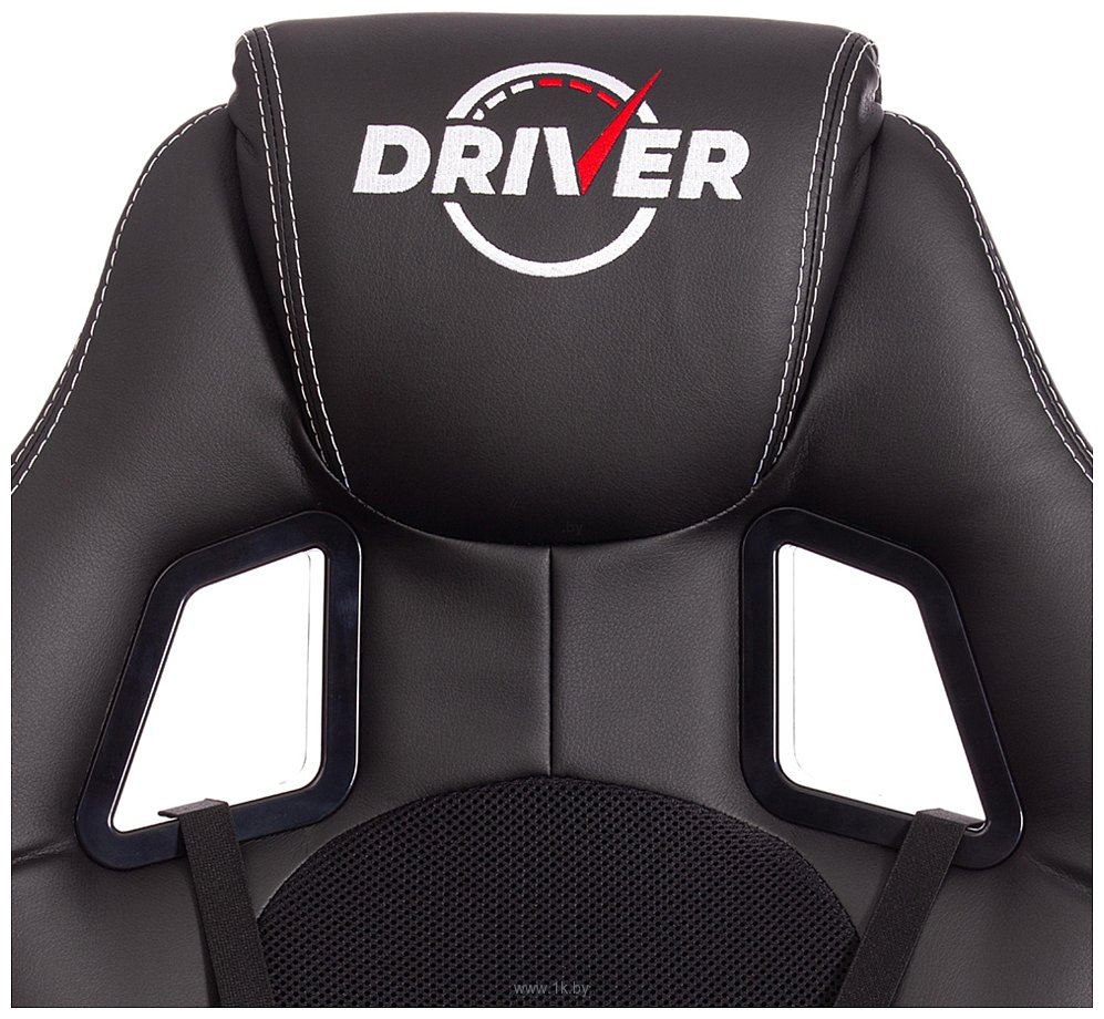 Фотографии TetChair Driver (иск. кожа/ткань, черный/черный)