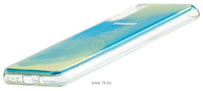Фотографии EXPERTS Neon Sand Tpu для Samsung Galaxy A70 (синий)