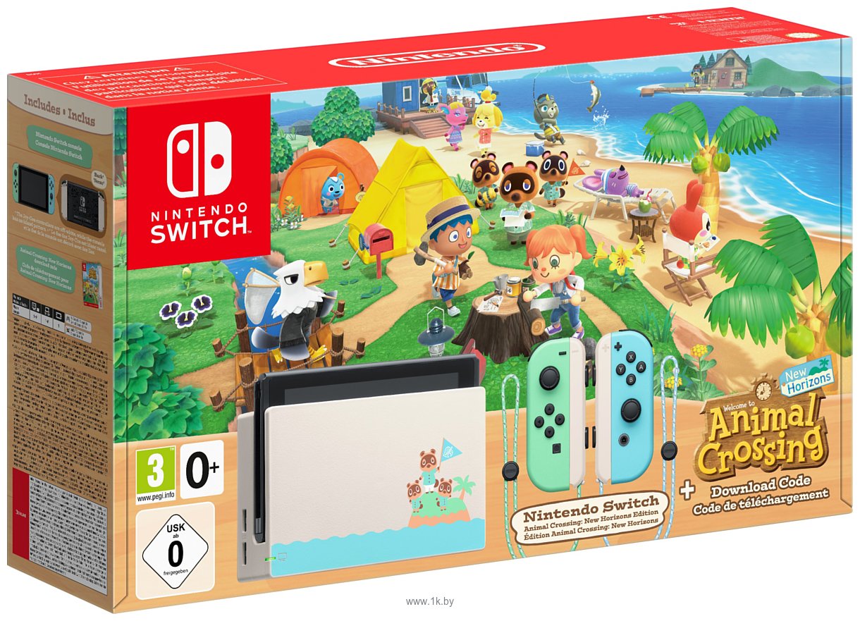 Фотографии Nintendo Switch 2019 Animal Crossing: New Horizons Edition