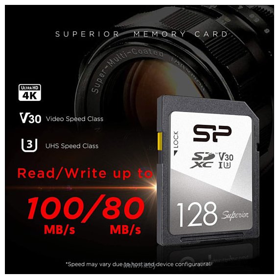 Фотографии Silicon Power Superior SDXC SP128GBSDXCV3V10 64GB
