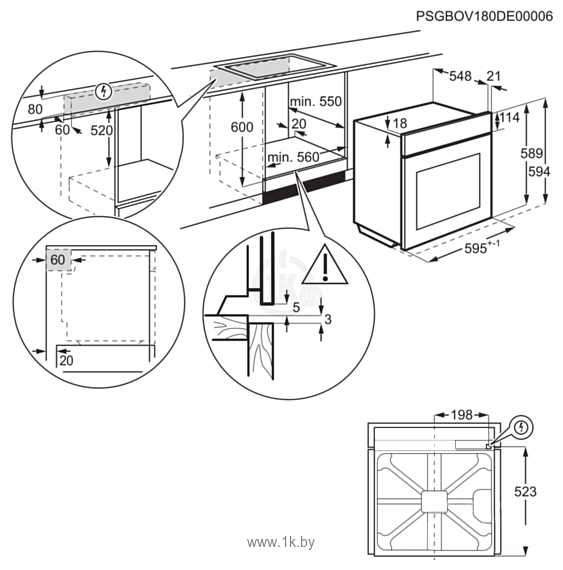 Фотографии Electrolux EOF5C50V