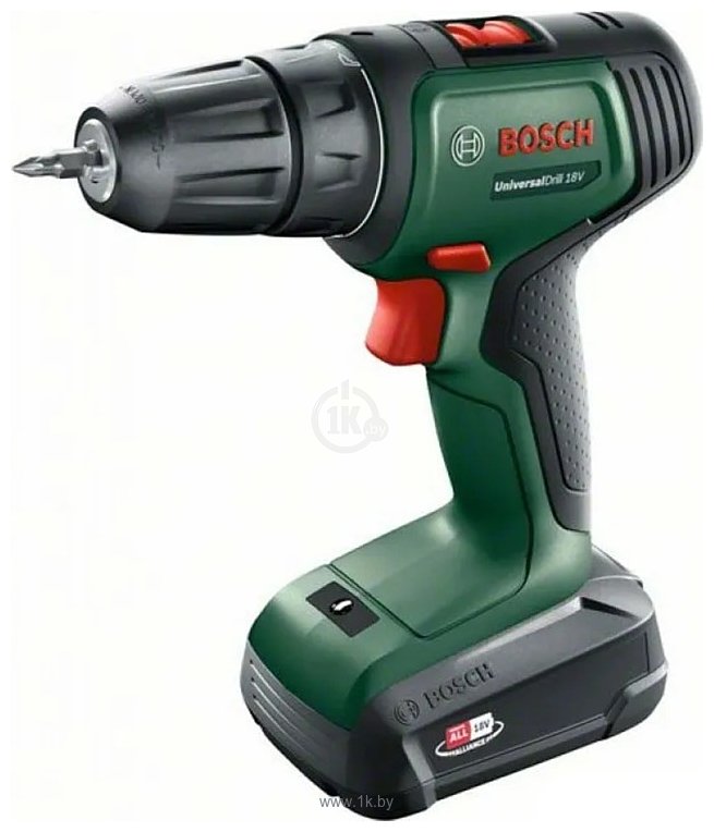 Фотографии Bosch UniversalDrill 18V 06039D4001 (с 1-им АКБ, кейс)