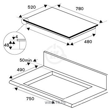 Фотографии Bertazzoni P784IC1B2NEE