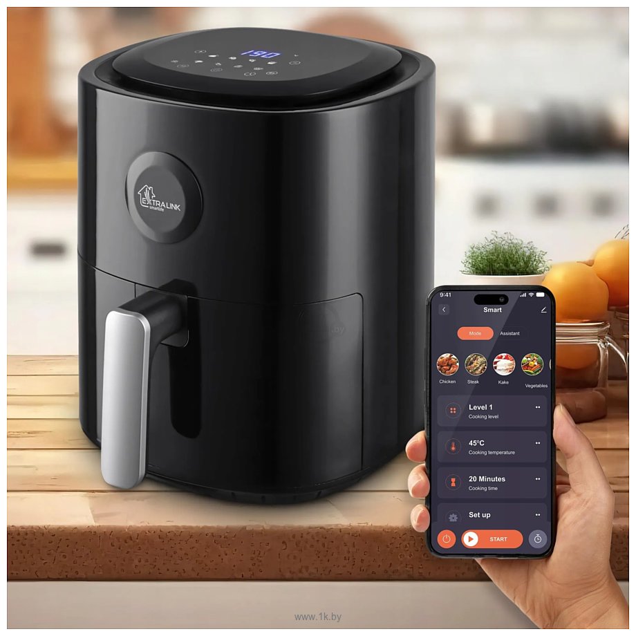 Фотографии Extralink Smart Life Air Fryer SJ-400 EX39595