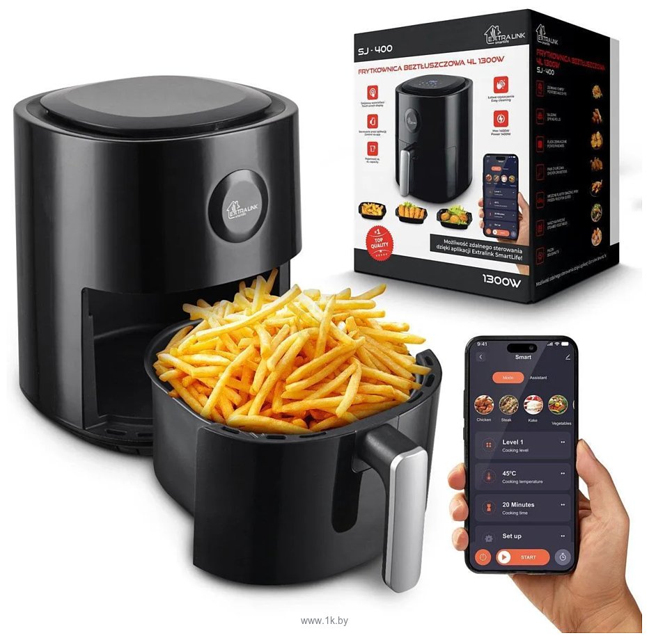 Фотографии Extralink Smart Life Air Fryer SJ-400 EX39595