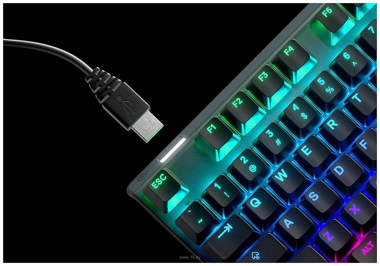 Фотографии SteelSeries Apex 7 TKL Linear Red