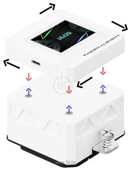 Фотографии Thermalright Frozen Warframe 360 SE ARGB V2 (белый)