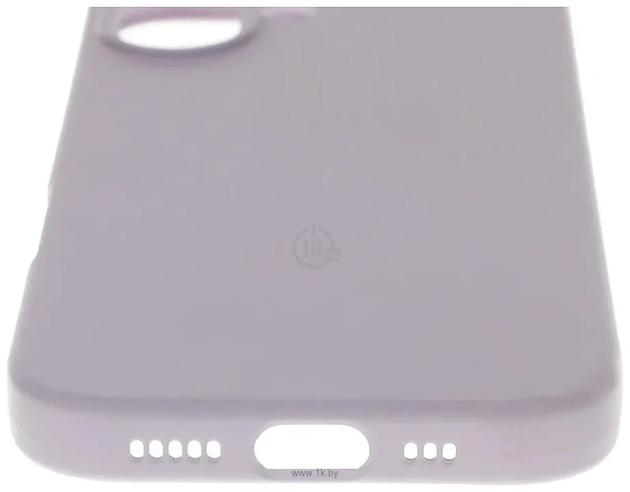 Фотографии BoraSCO Microfiber Case для Apple iPhone 16 73692 (лавандовый) Фотографии BoraSCO Microfiber Case для Apple iPhone 16 73692 (лавандовый)