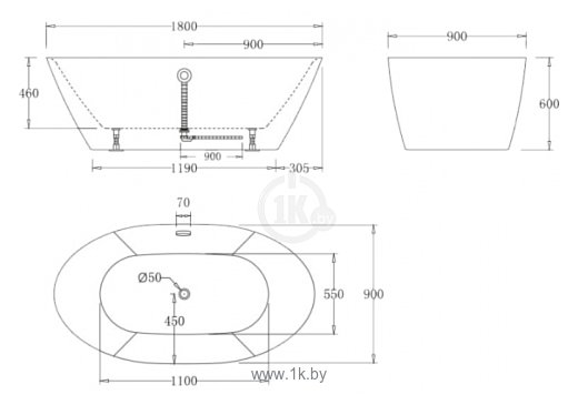 Фотографии BelBagno BB68 180x90