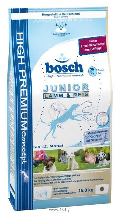 Фотографии Bosch (3 кг) Junior Lamb & Rice