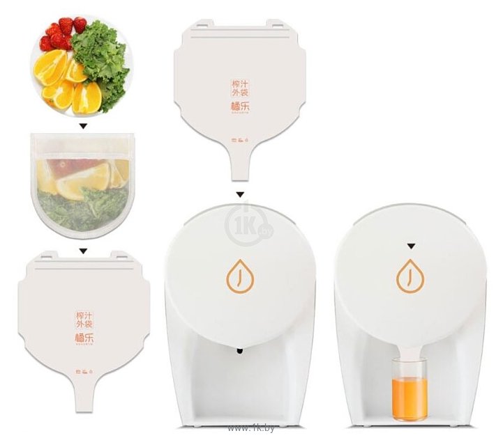 Фотографии Xiaomi Youpin Fast Free of Clean Cold Pressing Juicer