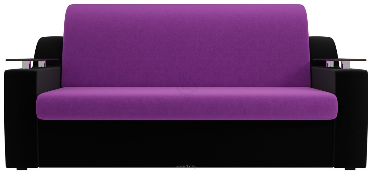 Фотографии Лига диванов Сенатор 100714 100 см (фиолетовый/черный)