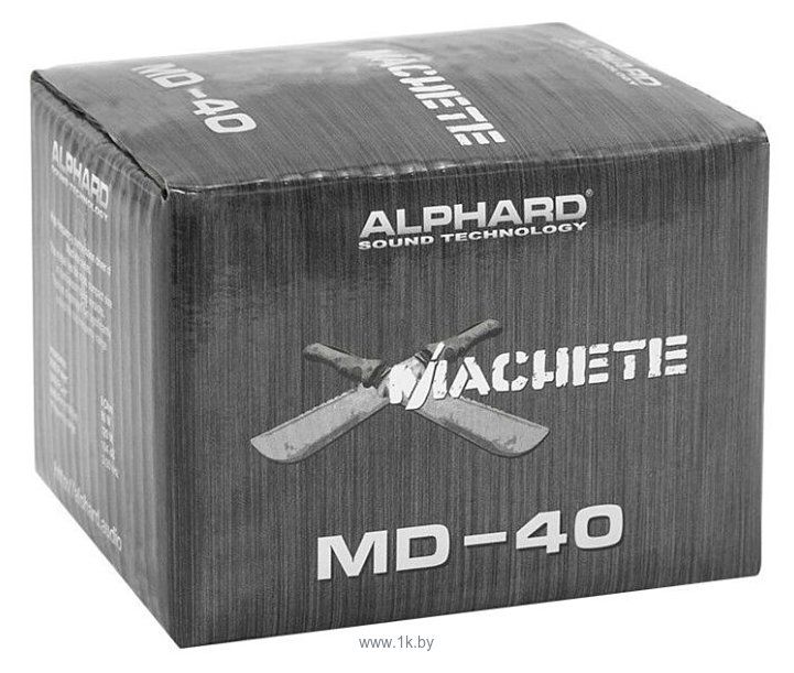 Фотографии Alphard Machete MD-40