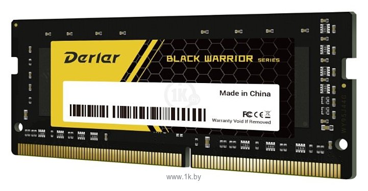 Фотографии Derlar Black Warrior 8GB-1600-NBW
