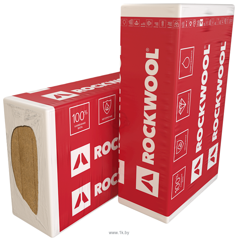 Фотографии Rockwool Руф Баттс Н Оптима 1000х600x130 мм