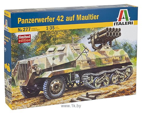 Фотографии Italeri 0277 Panzerwerfer 42 Ausf.Maultier