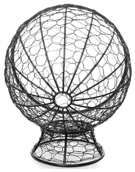 Фотографии M-Group Кокос на подставке 11590409 (черный ротанг/серая подушка)