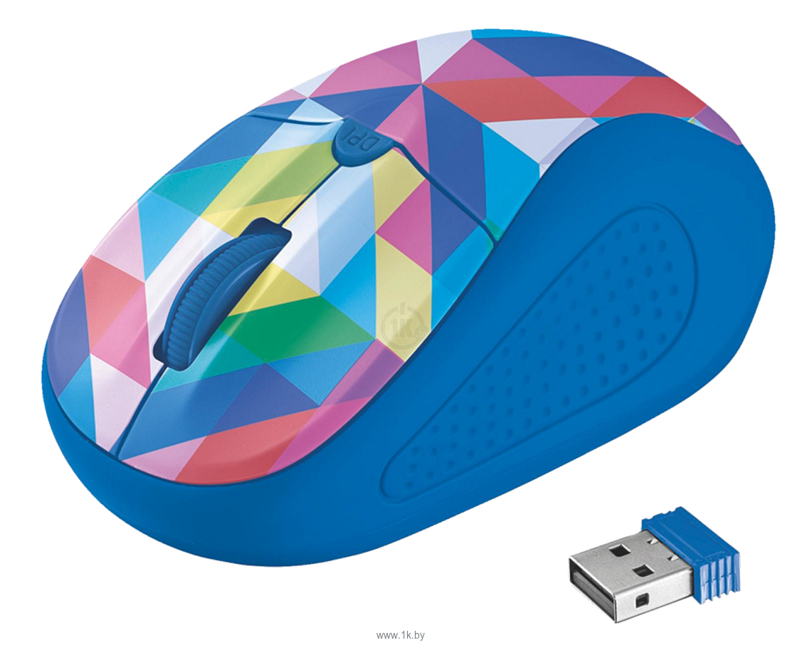 Фотографии Trust Primo Blue Geometry USB 21480