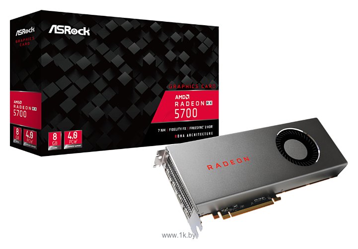 Фотографии ASRock Radeon RX 5700 1465MHz PCI-E 4.0 8192MB 14000MHz 256 bit HDMI HDCP