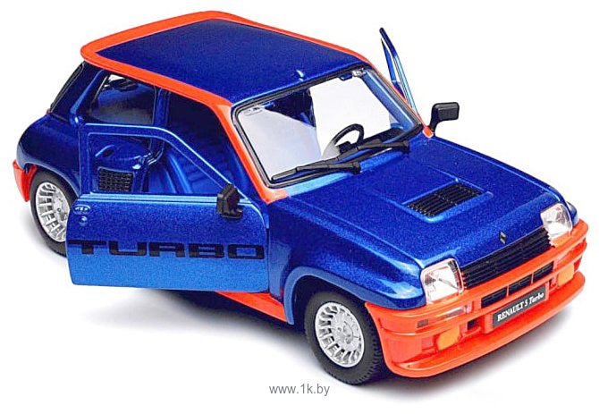 Фотографии Bburago Renault 5 Turbo 18-21088 (синий)