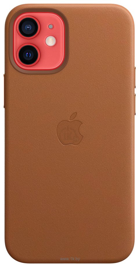 Фотографии Apple MagSafe Leather Case для iPhone 12 mini (золотисто-коричневый)