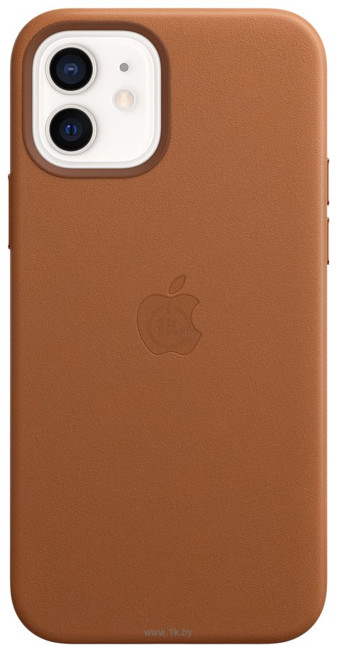 Фотографии Apple MagSafe Leather Case для iPhone 12/12 Pro (золотисто-коричневый)