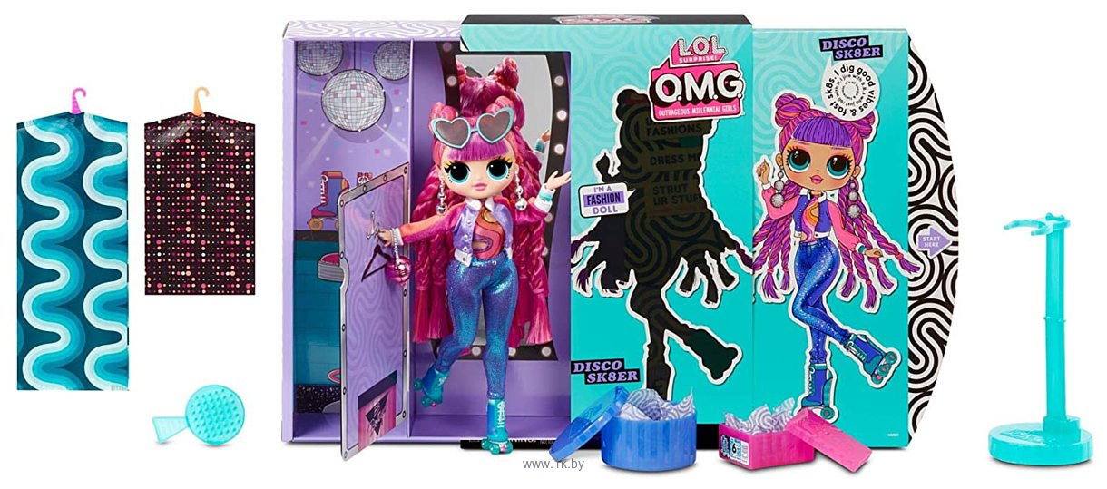 Фотографии L.O.L. Surprise! O.M.G. Series 3 Roller Chick Fashion Doll 567196