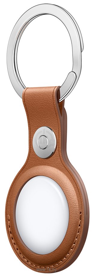 Фотографии Apple кожаный для AirTag с кольцом для ключей (коричневый) MX4M2