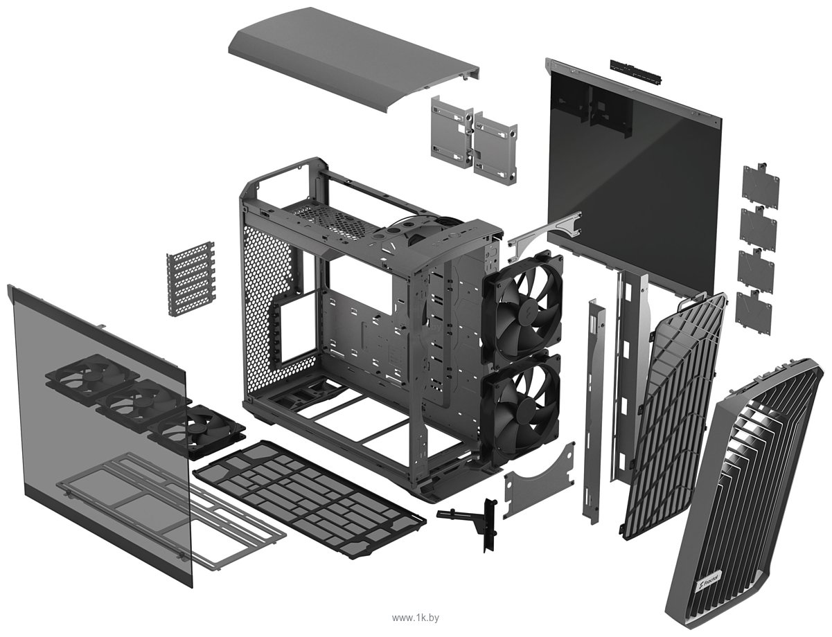 Фотографии Fractal Design Torrent Gray TG Light Tint FD-C-TOR1A-02