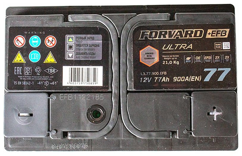 Фотографии Forvard EFB Ultra (77Ah)