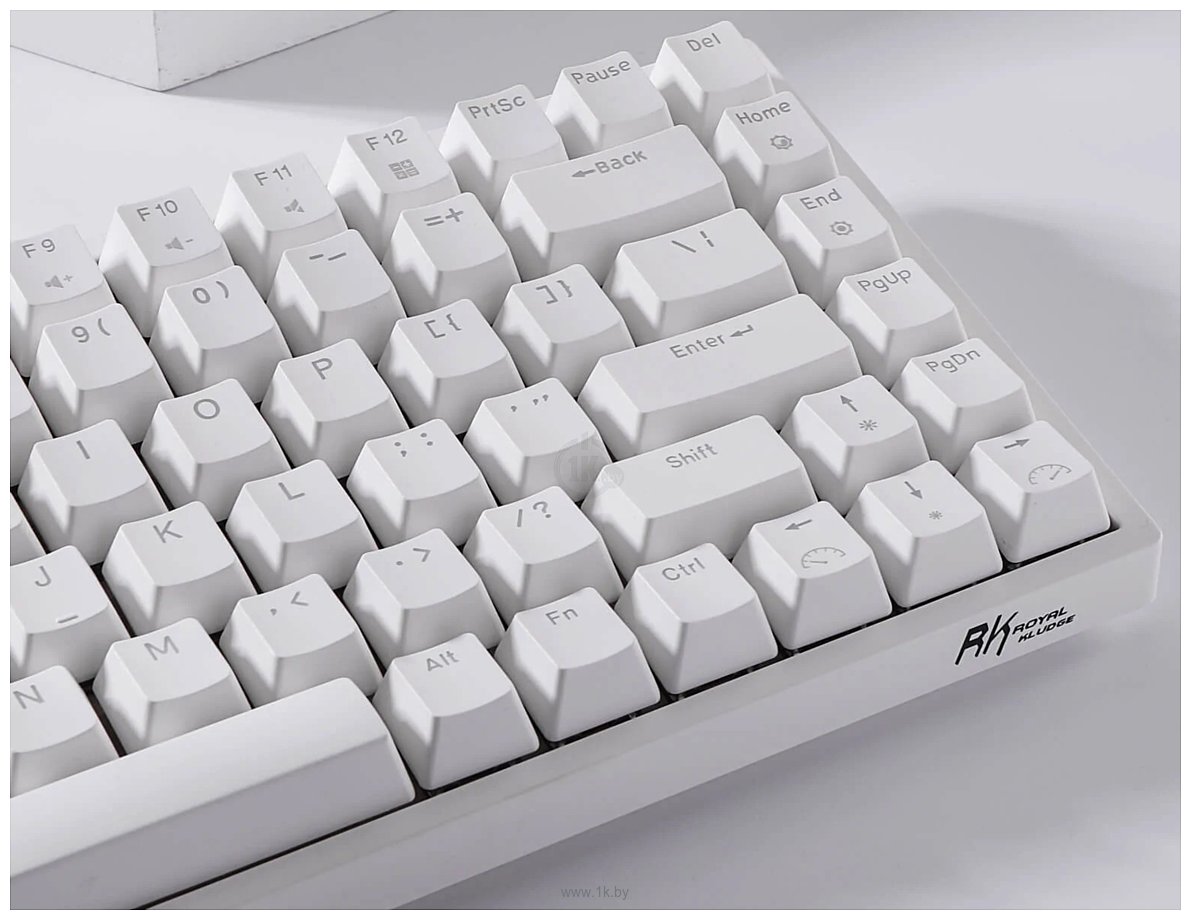 Фотографии Royal Kludge RK84 RGB white, RK Brown