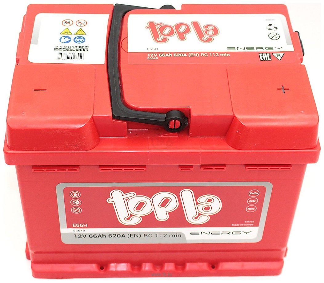 Фотографии Topla Energy R+ 66 Ah/12V