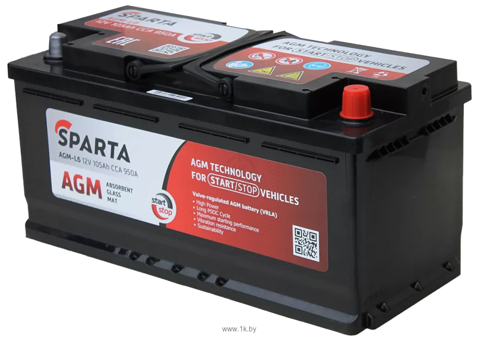 Фотографии Sparta AGM-L6 12V (105Ah)